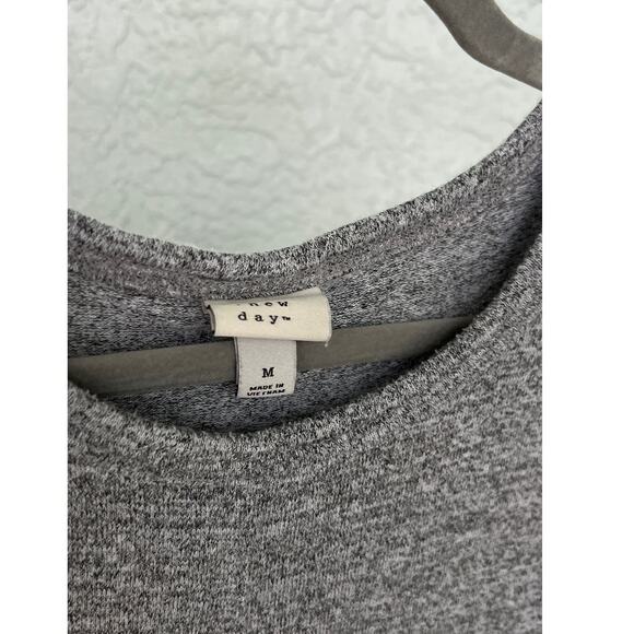 A New Day Women's Sleeveless Shift Dress Gray Melange Color Sz M - Picture 4 of 10